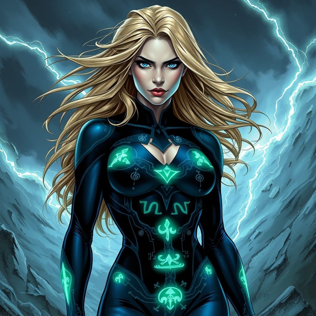 Mysterious French Storm Goddess