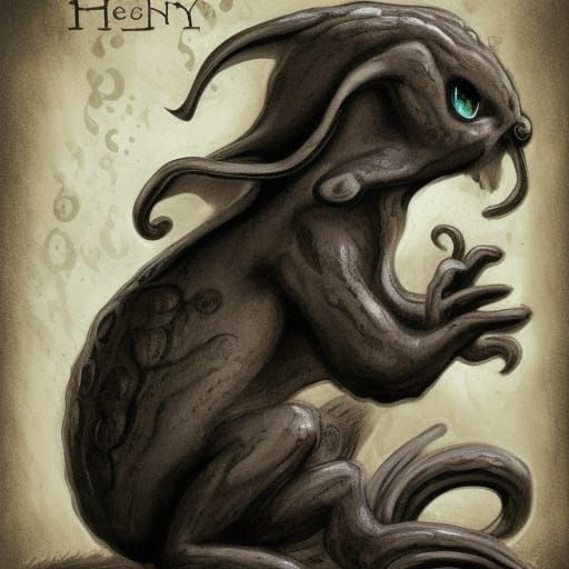 Cute Onion Bunny: Dark Fantasy Concept Art