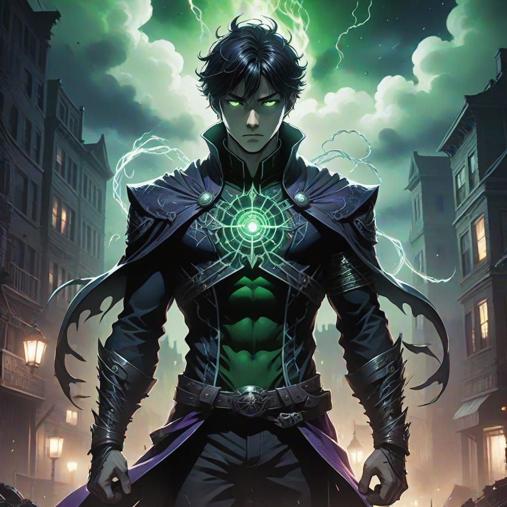 Eldritch Hero Emerges from Urban Abyss