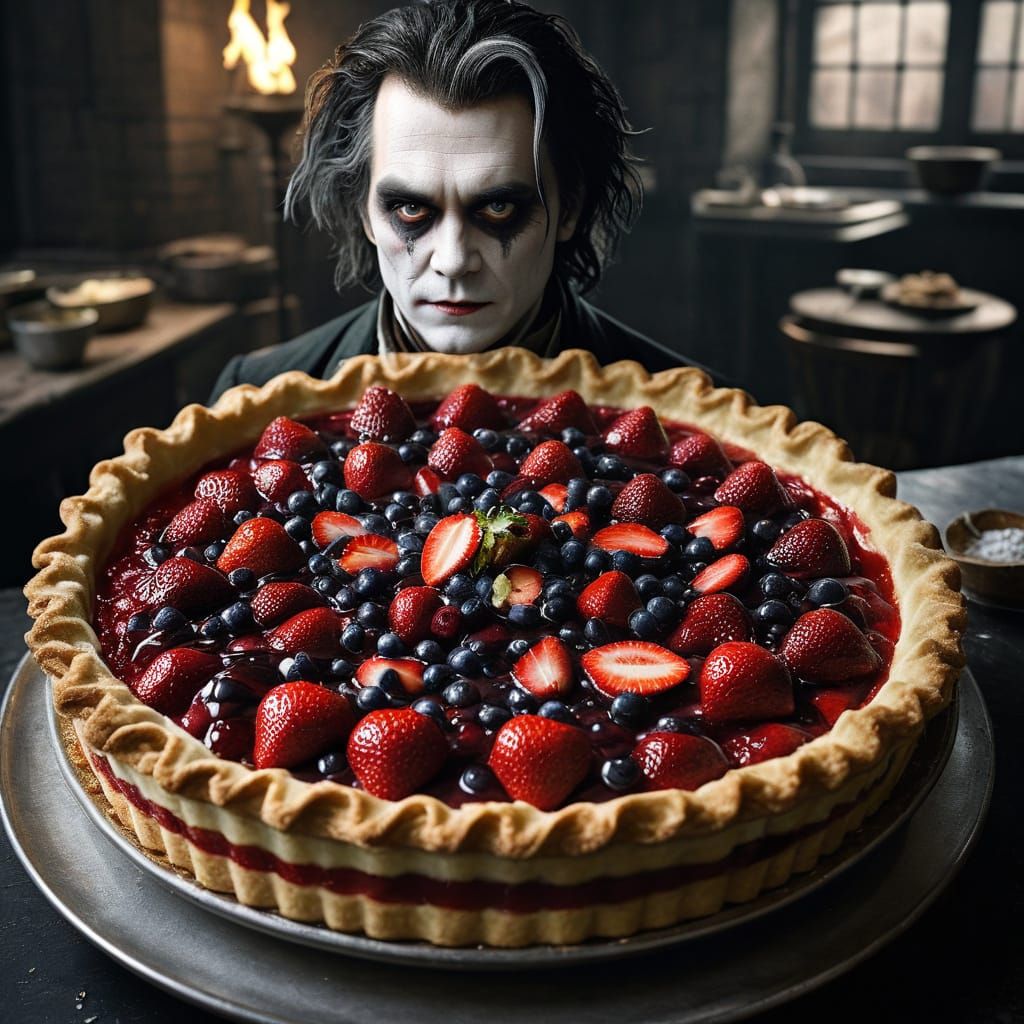 Sweeney Todd Meets the Candy Man: AI Mashup