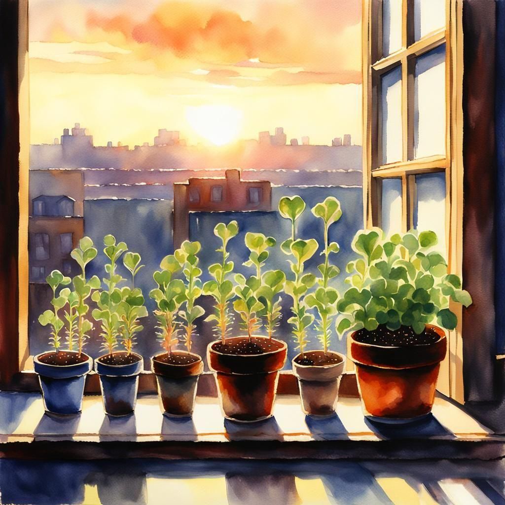 Abstract Image Generated From Empty Prompt