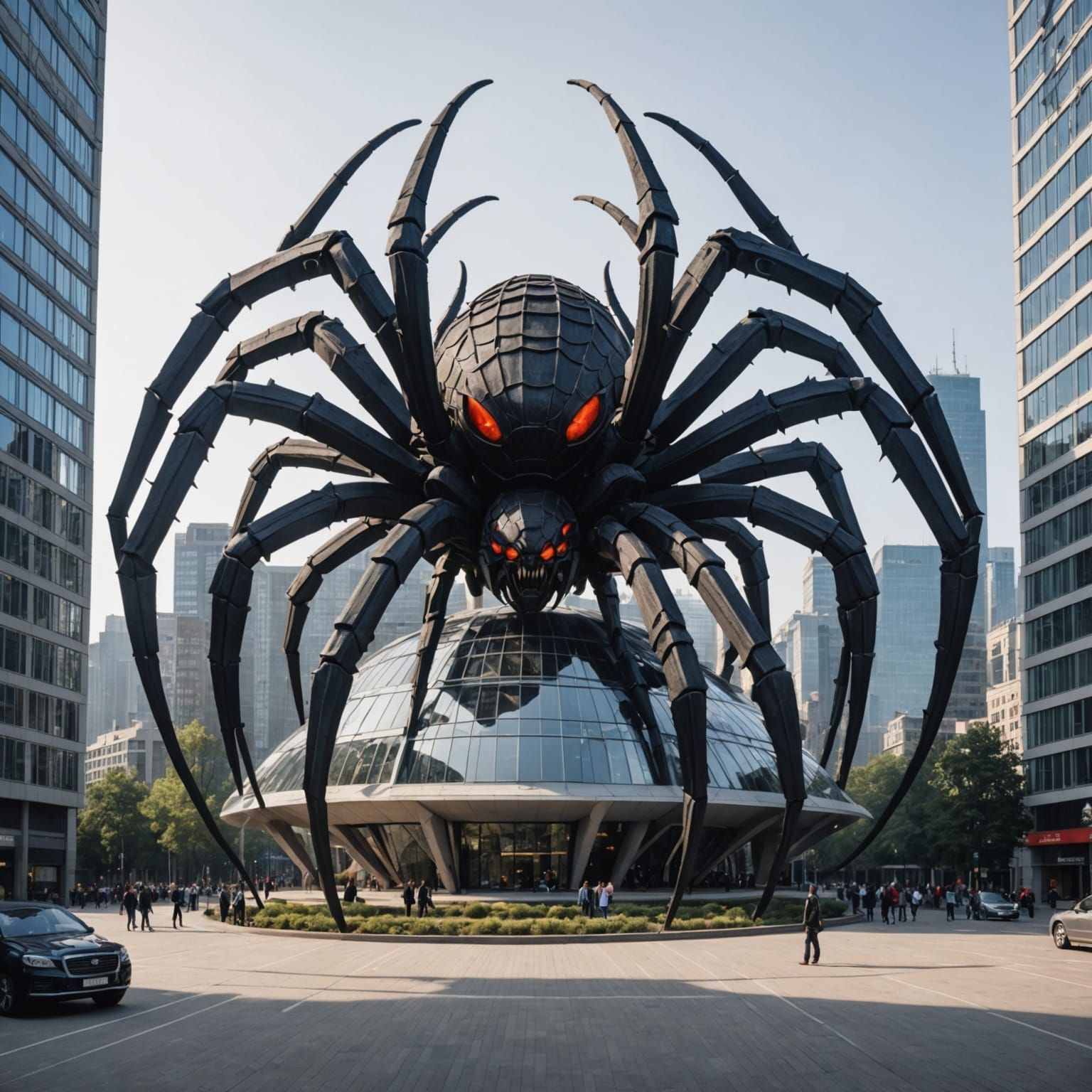 Giant Spider Building: An Architectural Marvel