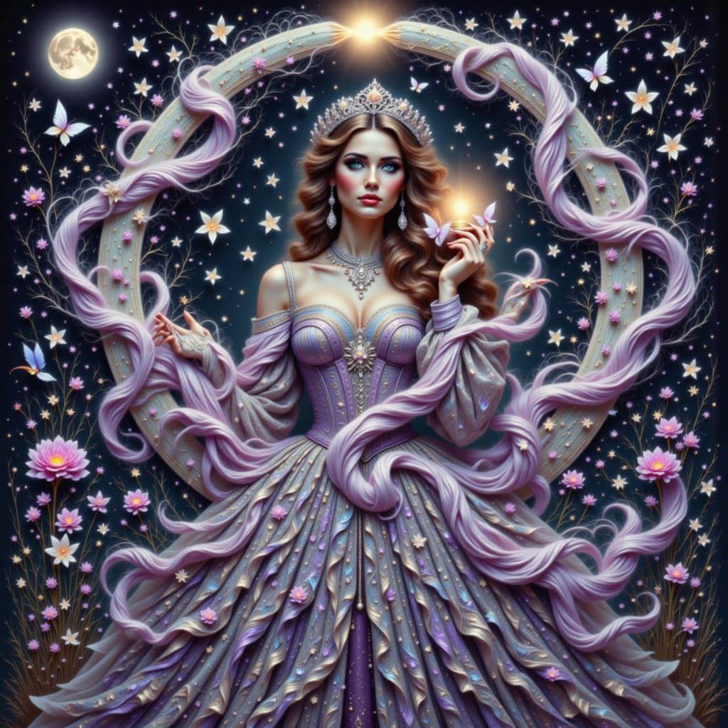 Eudoxia Lopukhina, 17th Century Russian Tsarina, Regal and E...