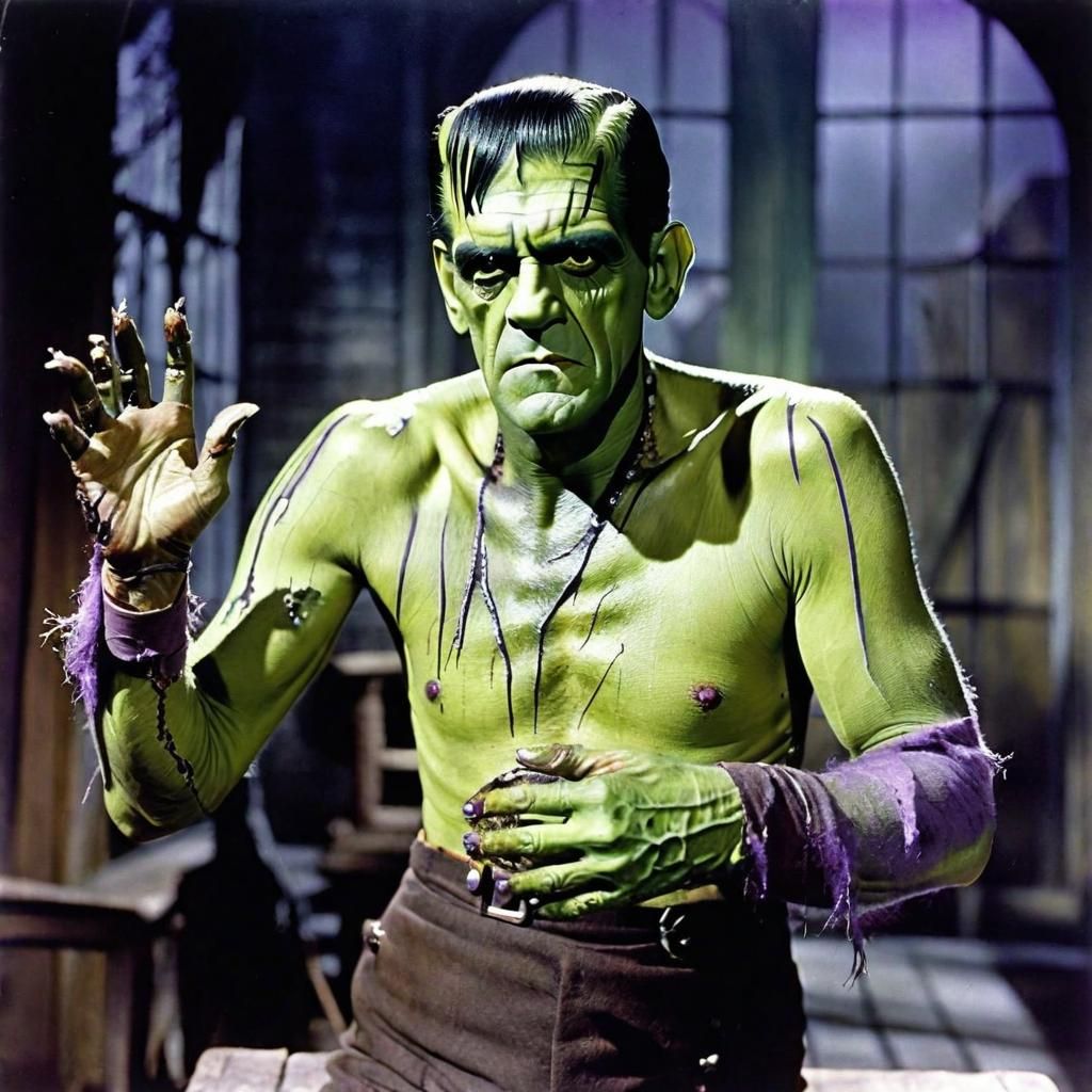 Frankenstein's Monster: Hyperrealistic Reanimated Zombie in ...