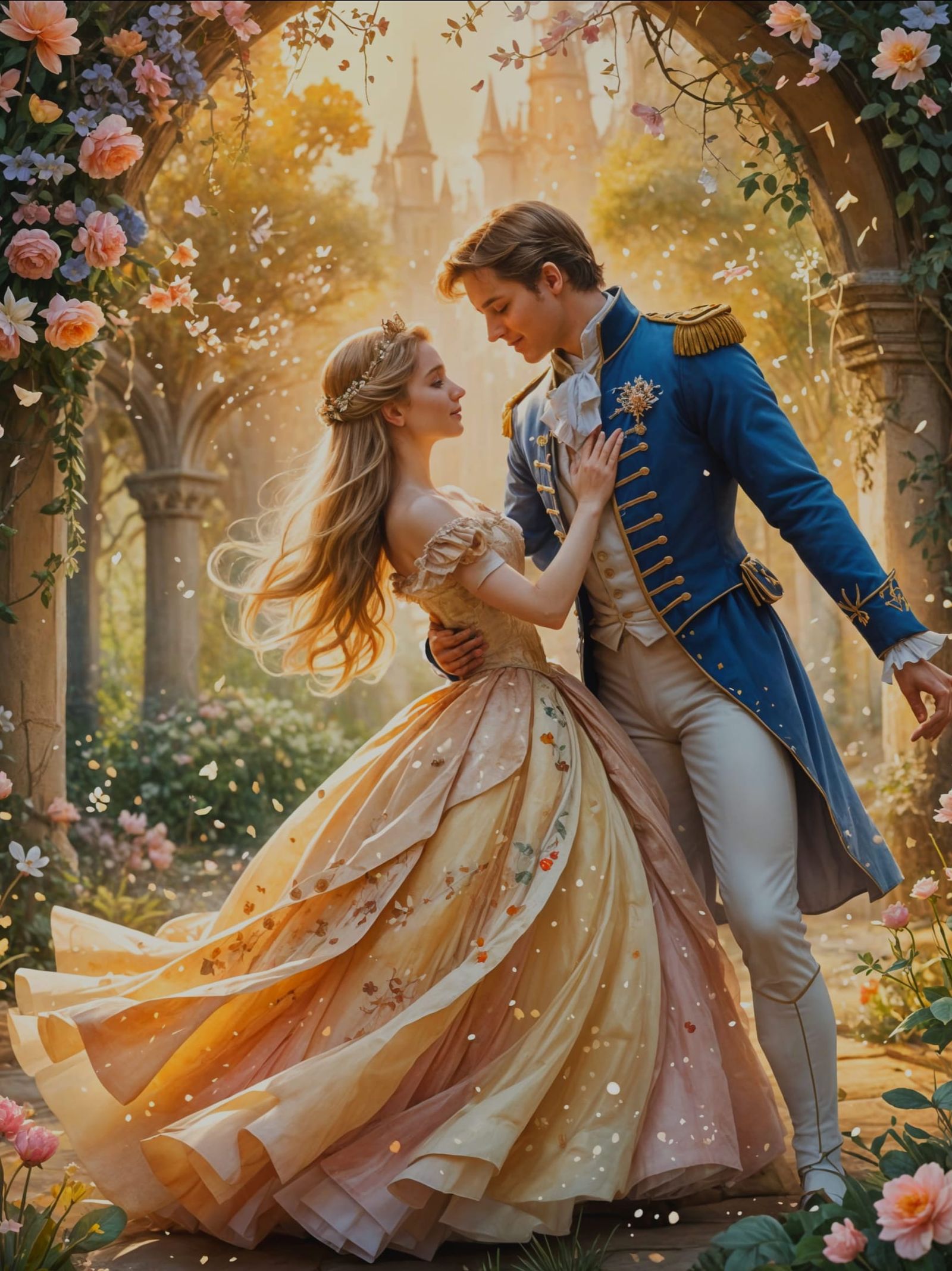 Fairytale Princess in Dreamy Fantasy Dance