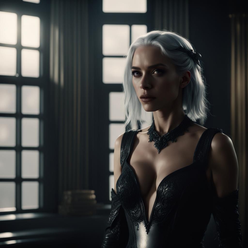 Demon Girl in Sunlight: A Digital Matte Painting