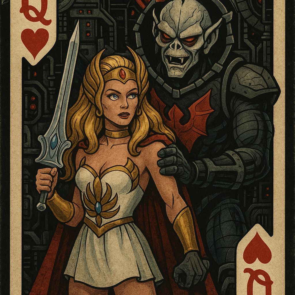 She-Ra Queen of Hearts Playing Card