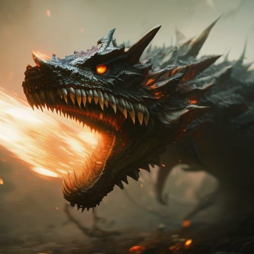 Demon dragon from hell - Jerome