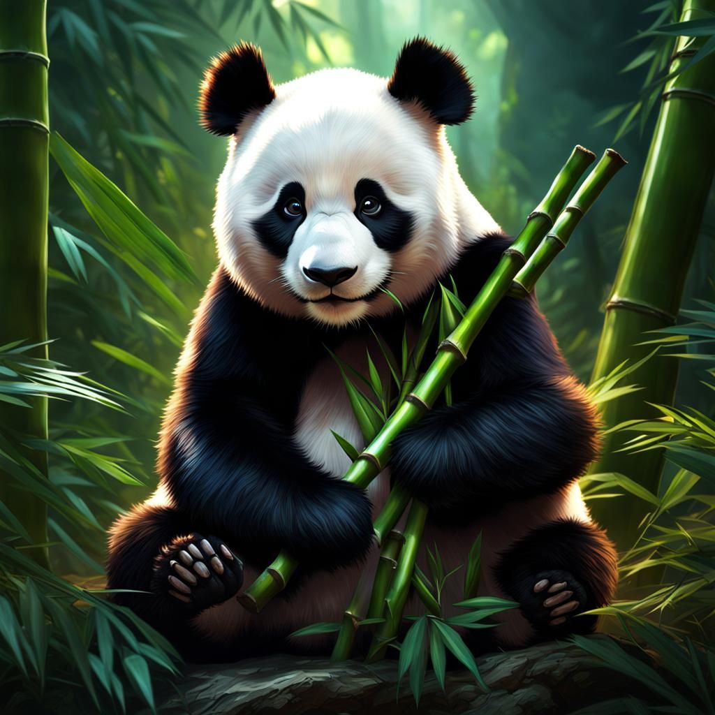 Cute panda