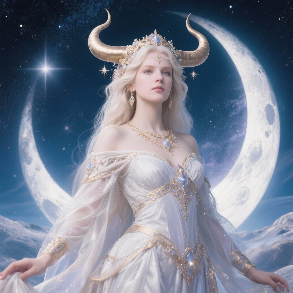 Celestial Taurus Princess Goddess of Venus Moon