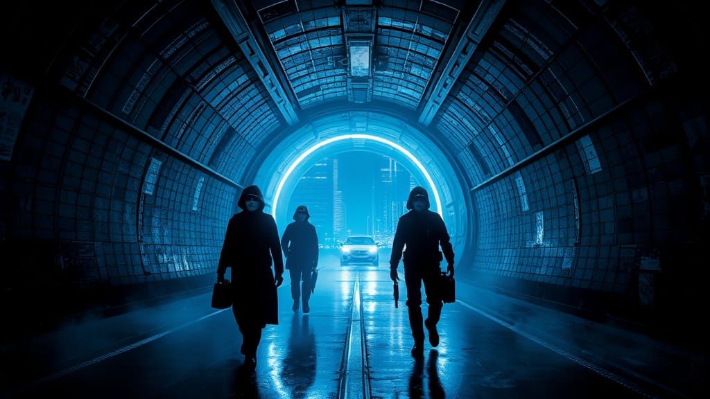 MIB Agents Discover Glowing Portal in City Subway