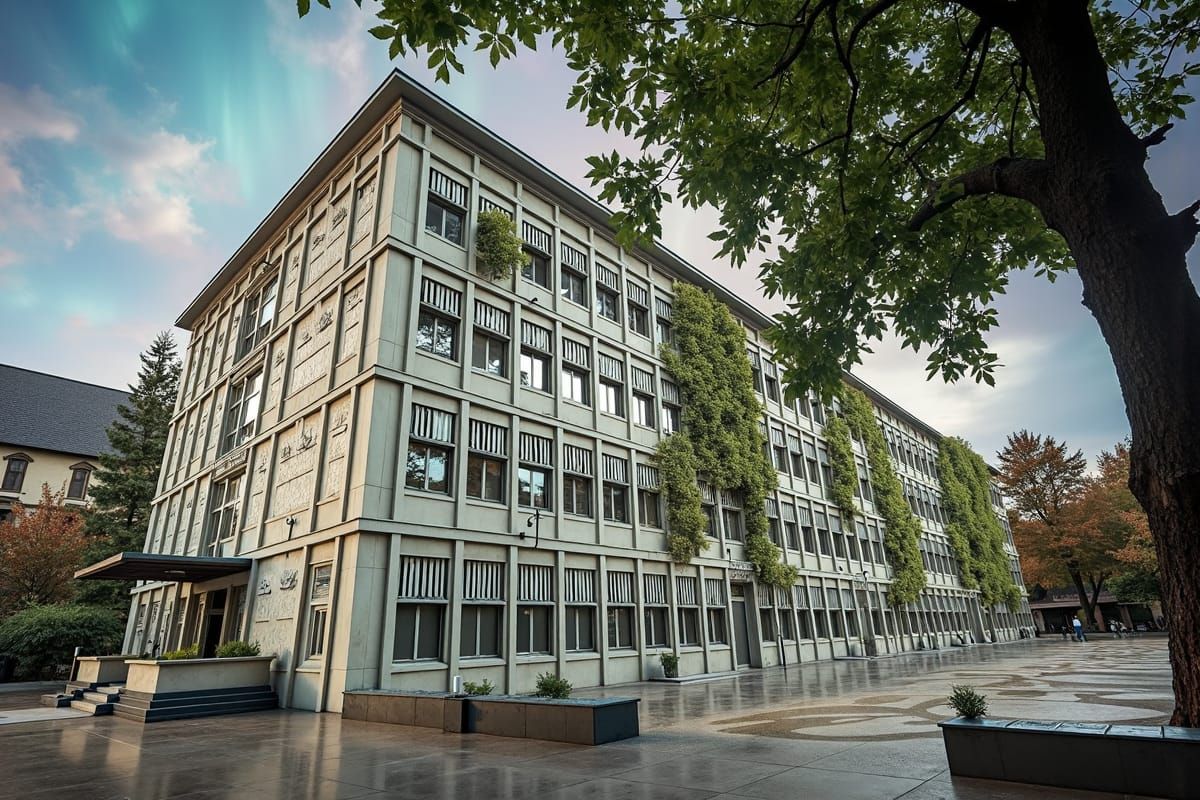 Iridescent City of Wonders with Warrior Queen