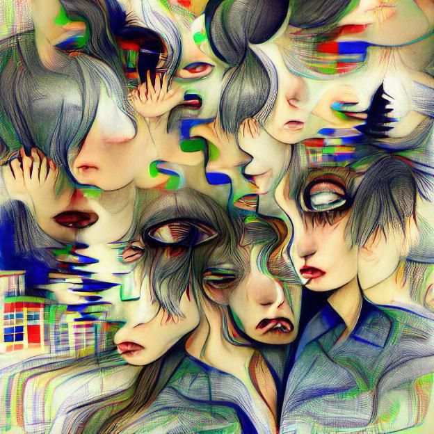 Visualizing Compulsive Dissociation