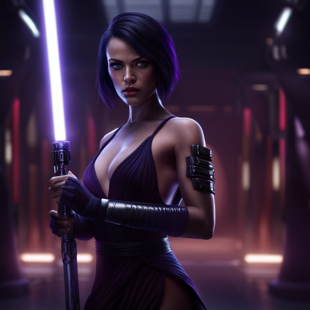 High Republic Sith Warrior with Lightsaber