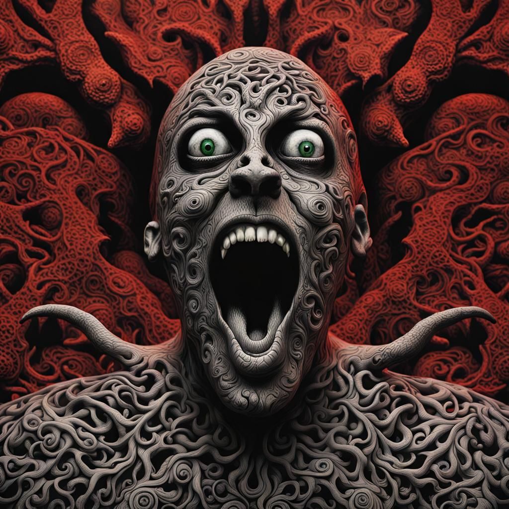 Surreal Horror Landscape by Watson, Wolfe and Yarrow