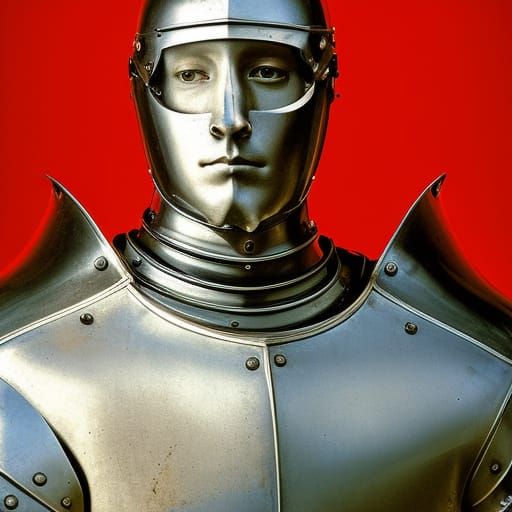 portrait of Renaissance knight