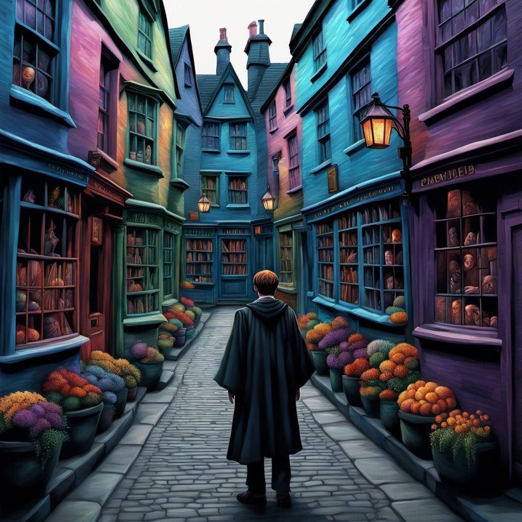 Harry Potter in Hyperrealism