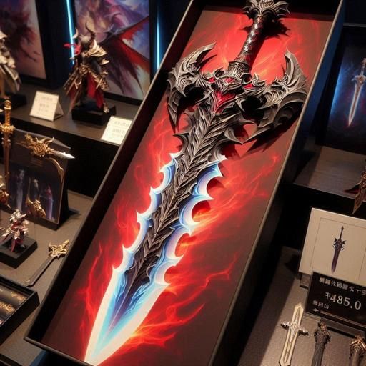Sword of Despair Displayed in Item Shop