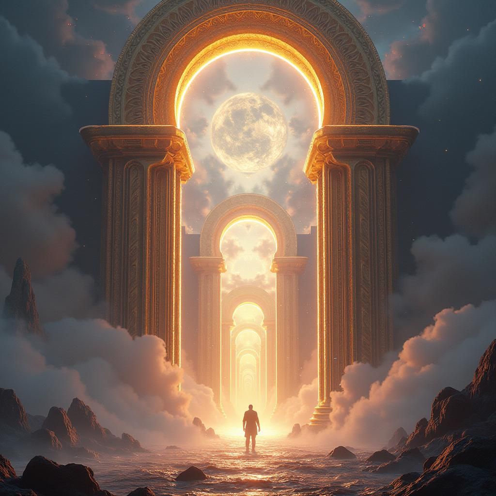 Celestial Gates: Heaven and Hell in Matte Painting