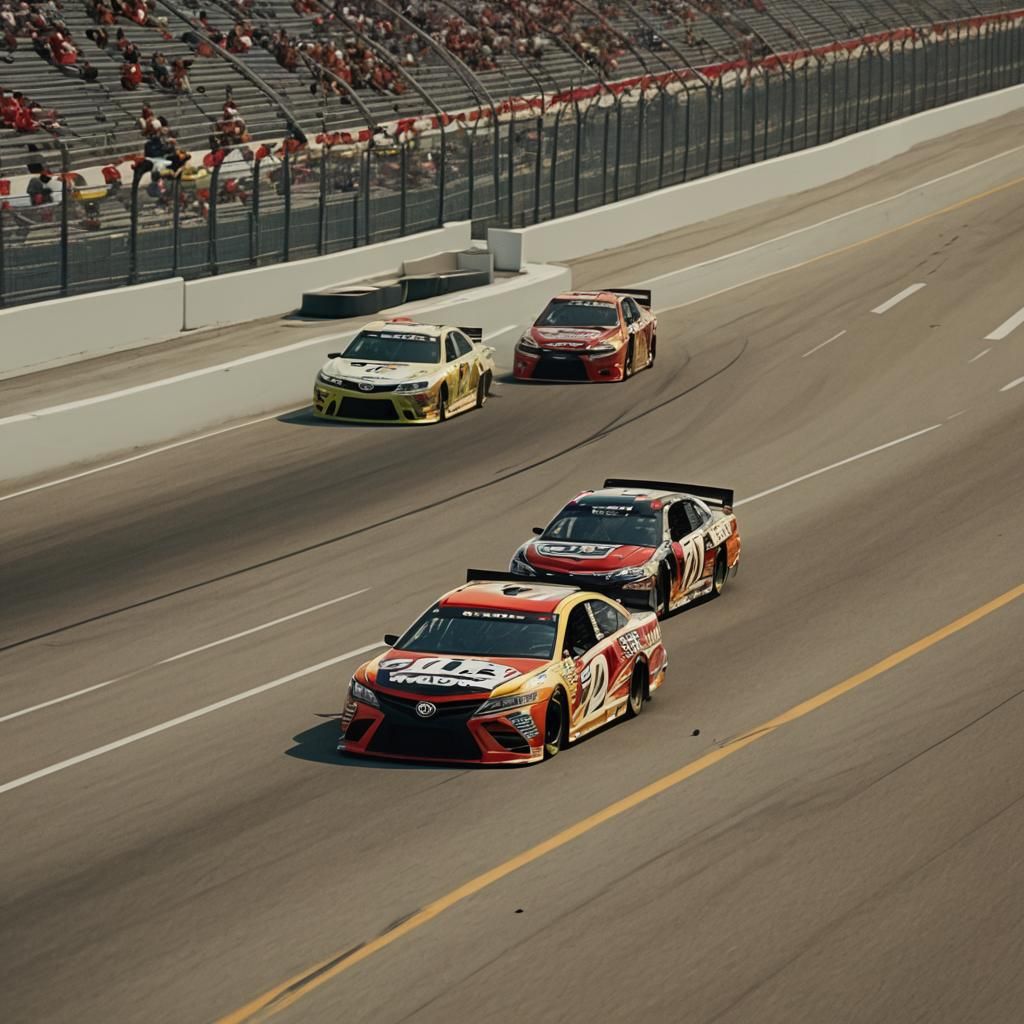 NASCAR Toyota Camry at Daytona Speedway