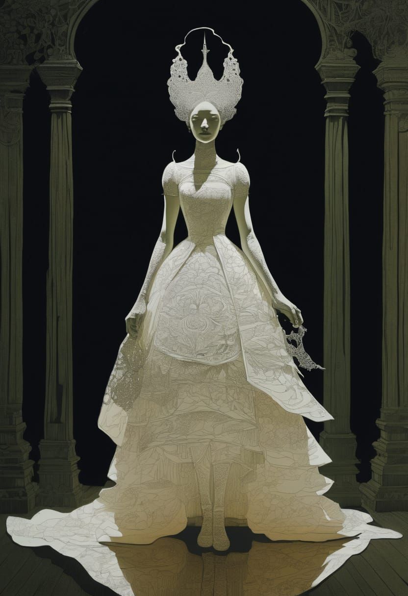 Artistic Etching and Aquatint Masterpiece