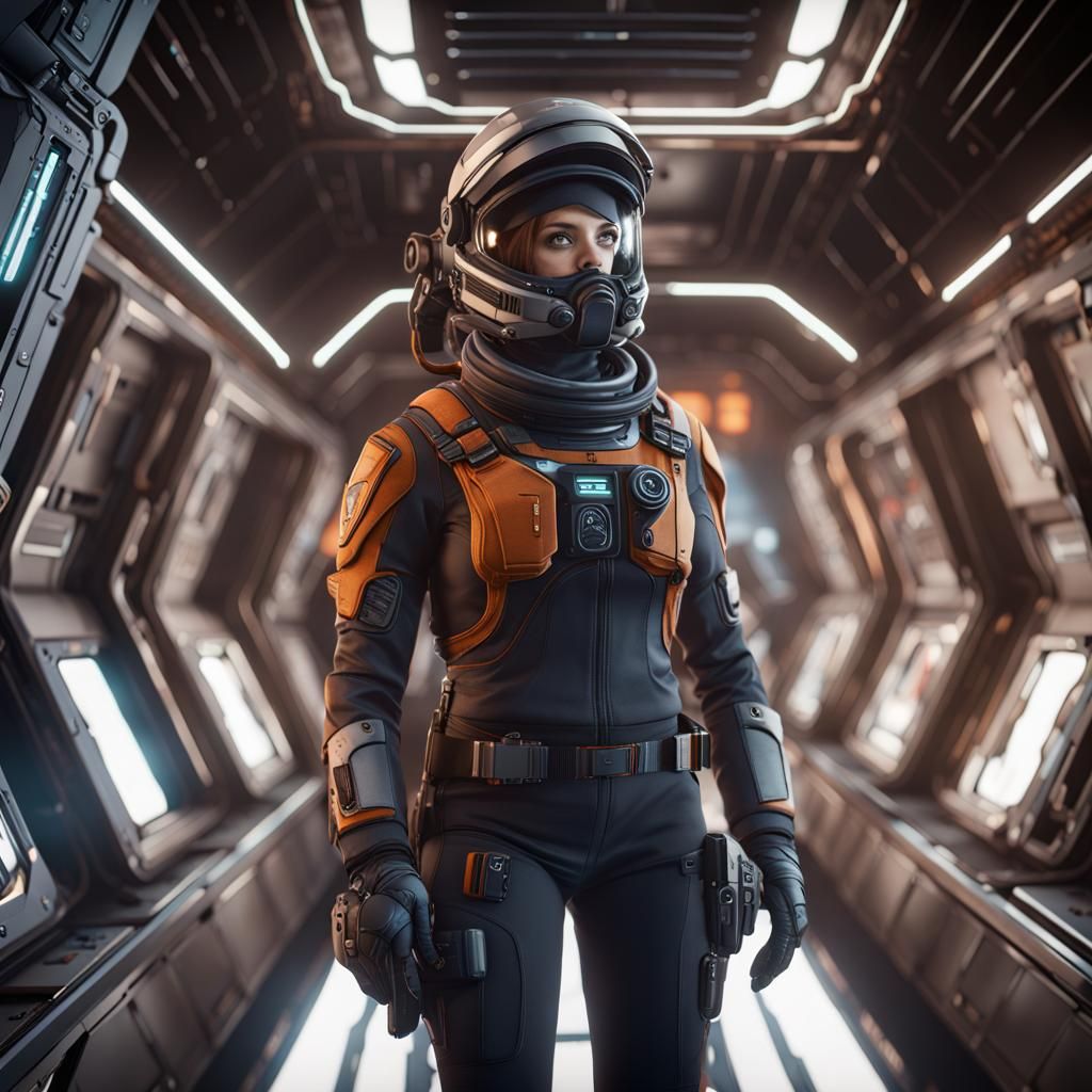 Syndicate Agent in Space Station 13: Detailed Matte Painting