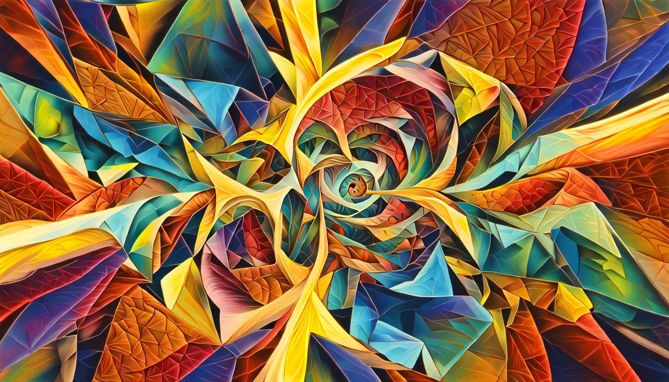 Fractal Vortexes: 3D Psychedelic Mental Focus Art