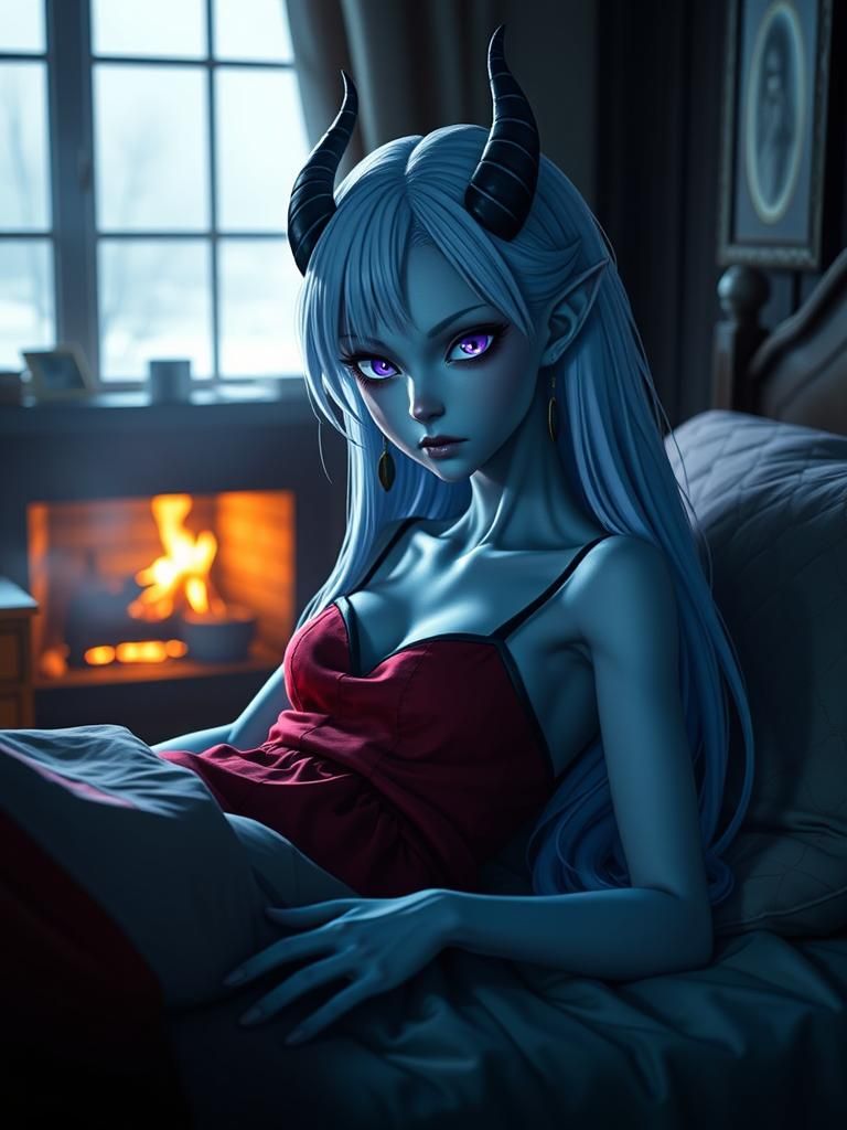 Towa from Dragon Ball: Photorealistic Cinematic Portrait