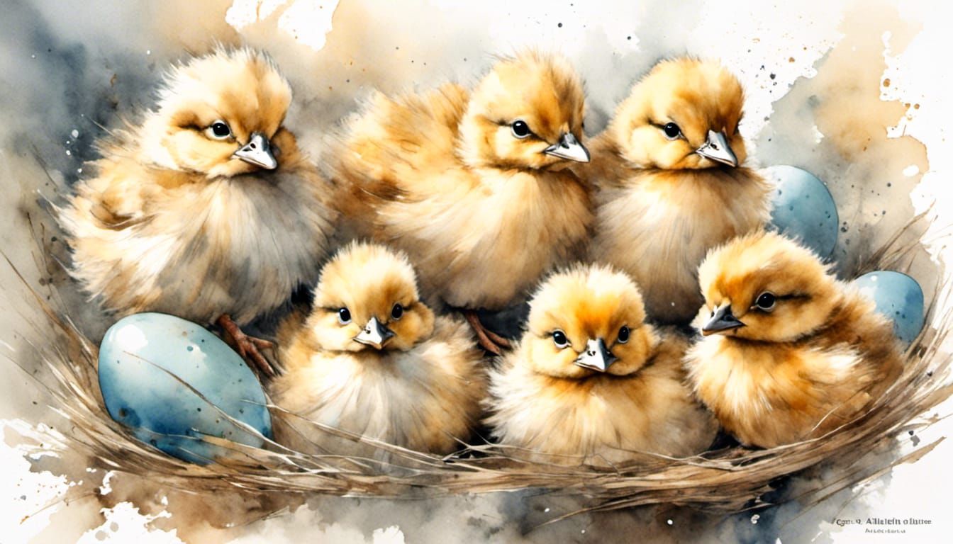 Easter chicks