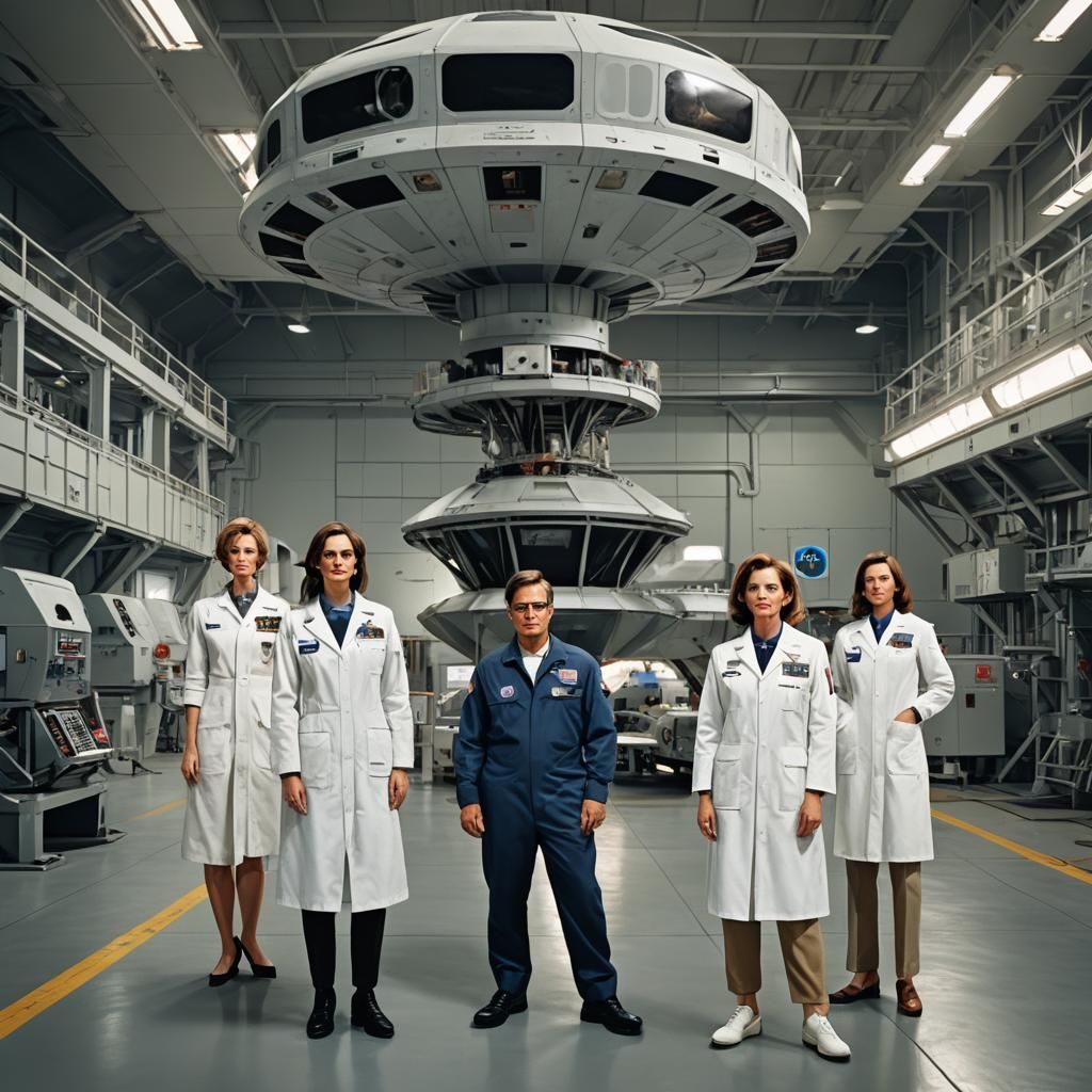 Bob Lazar at Area 51: Hyperrealistic Concept Art