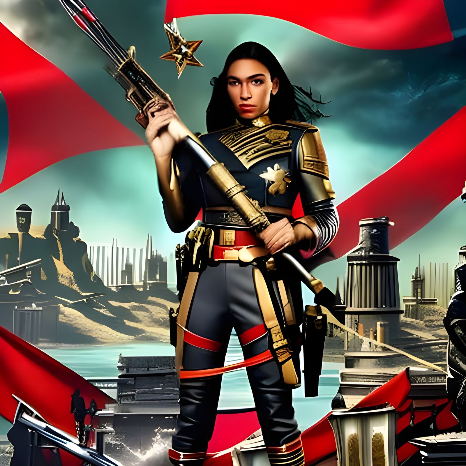 Alexandria Ocasio-Cortez in Fortnite, Unreal Engine 5