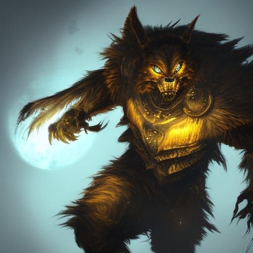 Biomechanical Werewolf Bumble Bee Hybrid, Steampunk Concept ...