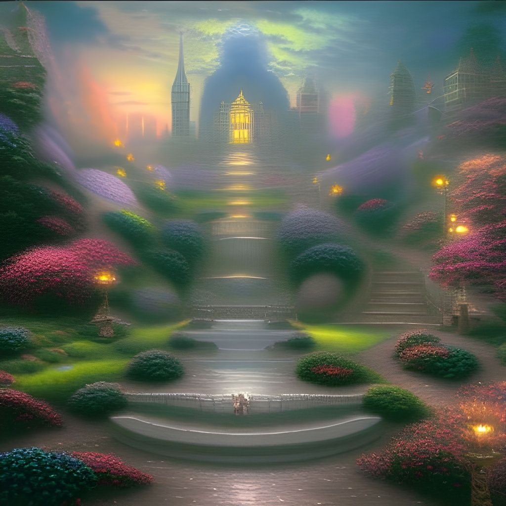 Ethereal Fantasy Woman in Hyperdetailed Mist