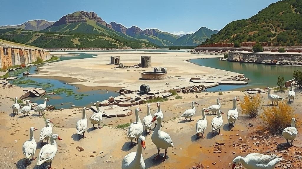 Reservoir Darnius-Boadella