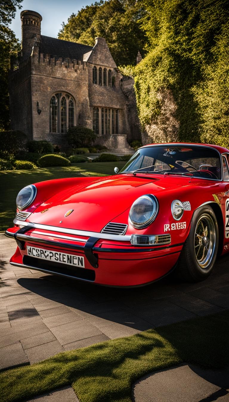 Porsche McQueen Car Generated by AI