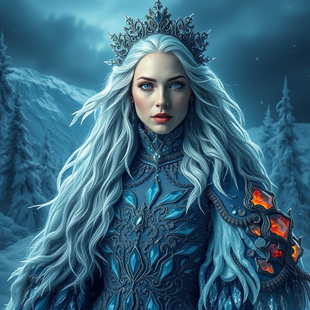 The Icy Night Queen of the Frozen North Reigns Supreme