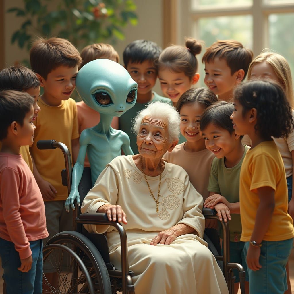 Heartwarming Alien Teaches Kids Compassion
