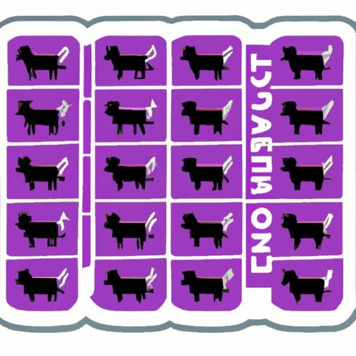 Purple Cow Infestation Stickers in Libraries