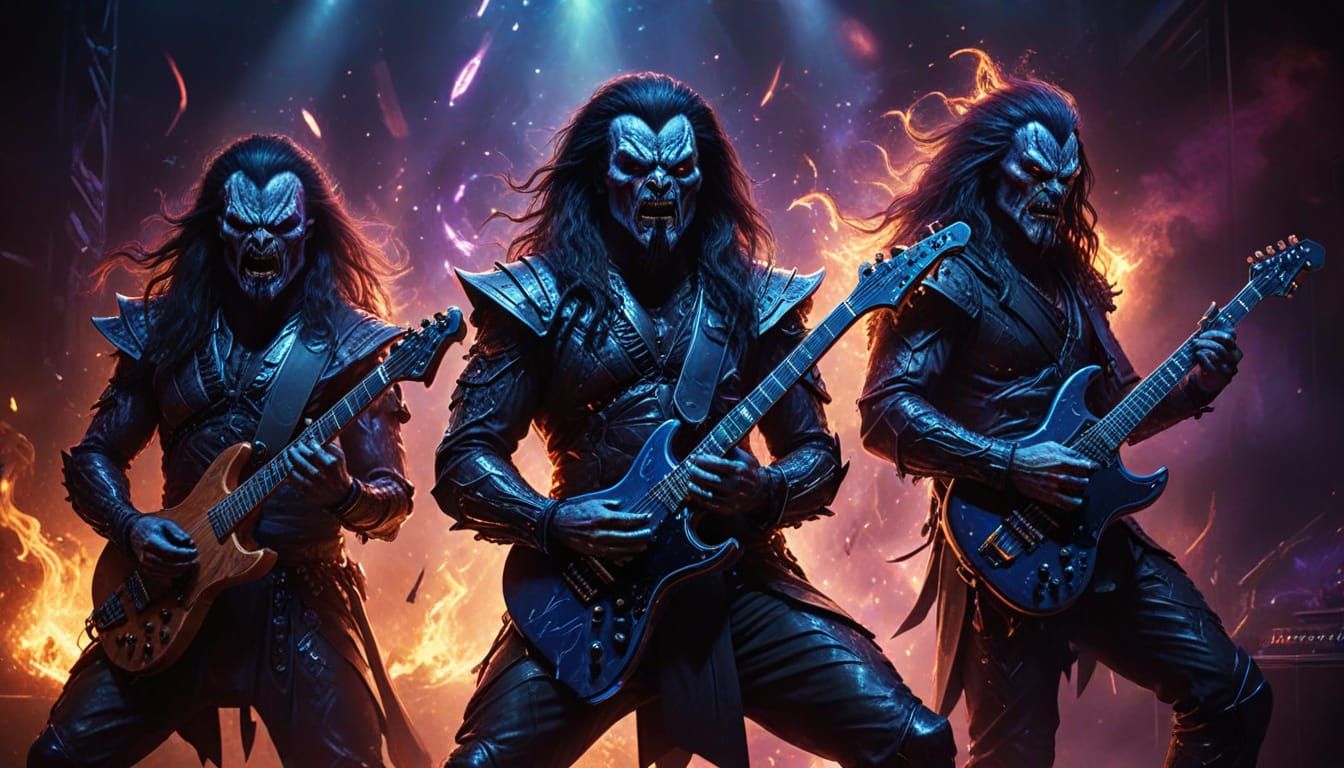 PARADISE LOST performs "Strutter" on the Muppet Show.