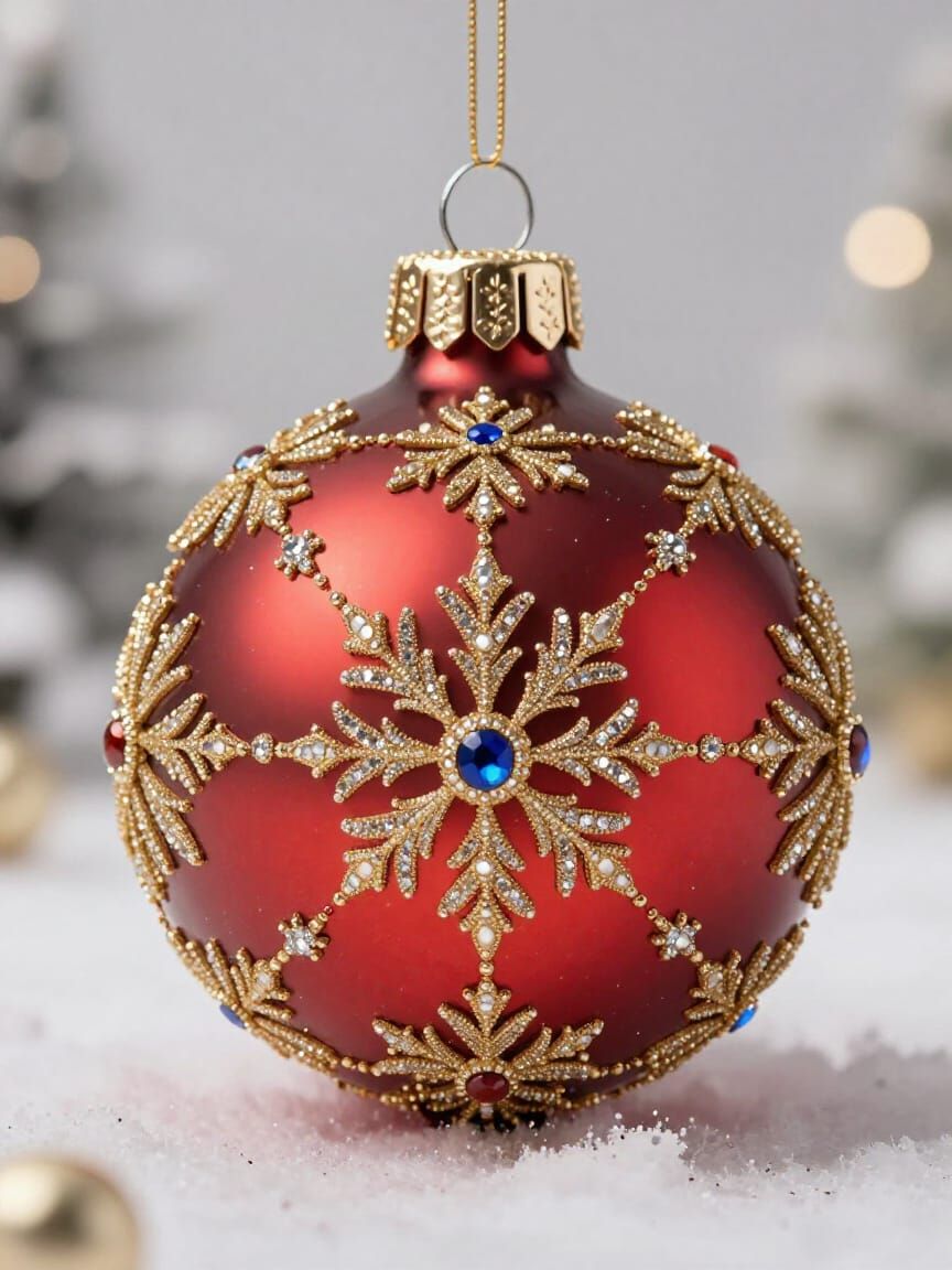 Lavish Christmas Ornament for Festive Decor