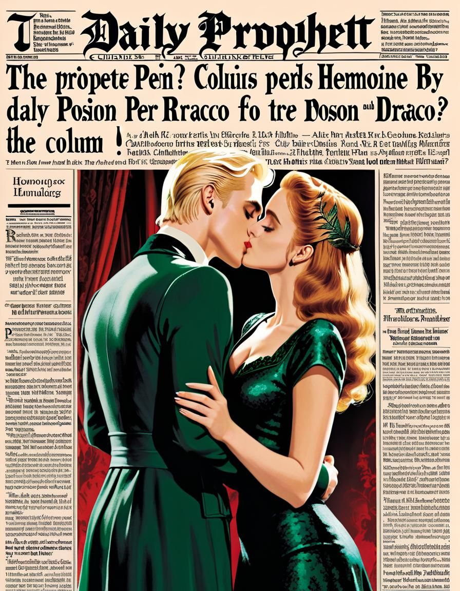 The Daily Prophet, column by Rita Skeeter: "Are Hermione and...