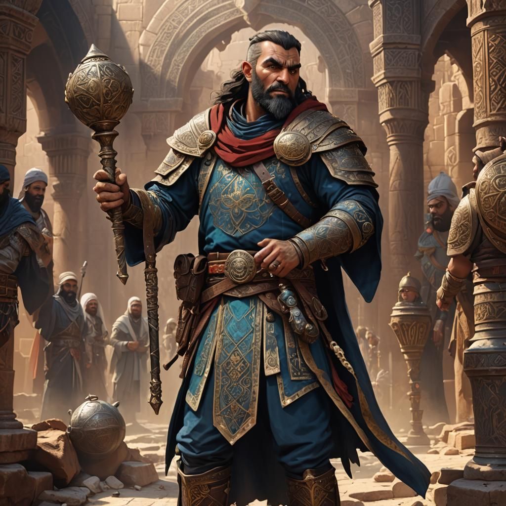 Cleric of Trickery: A Dnd Character Concept Art