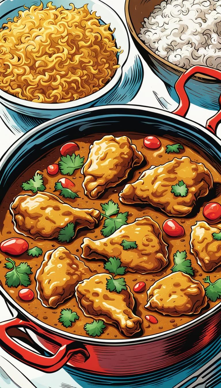 Pot Of Chicken Curry