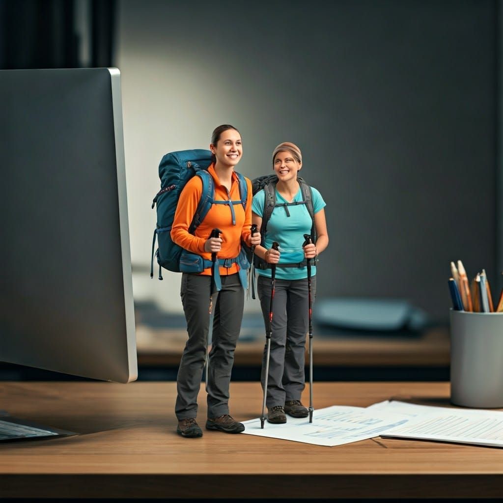 Tiny Explorers Scale Office Desk