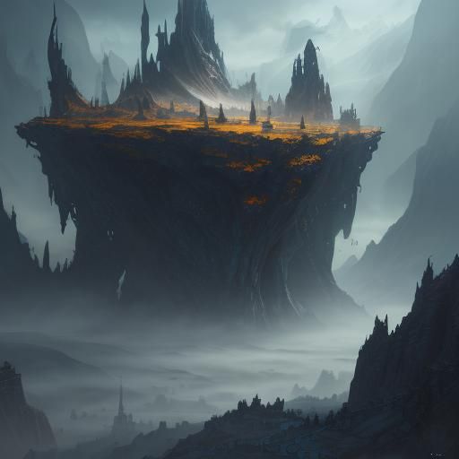 Loki Concept Art in Detailed Matte Painting