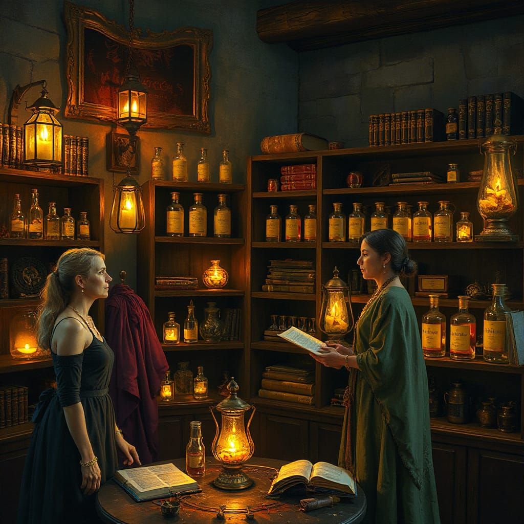 New Orleans Potions Master & Mexican Curandera in Castle