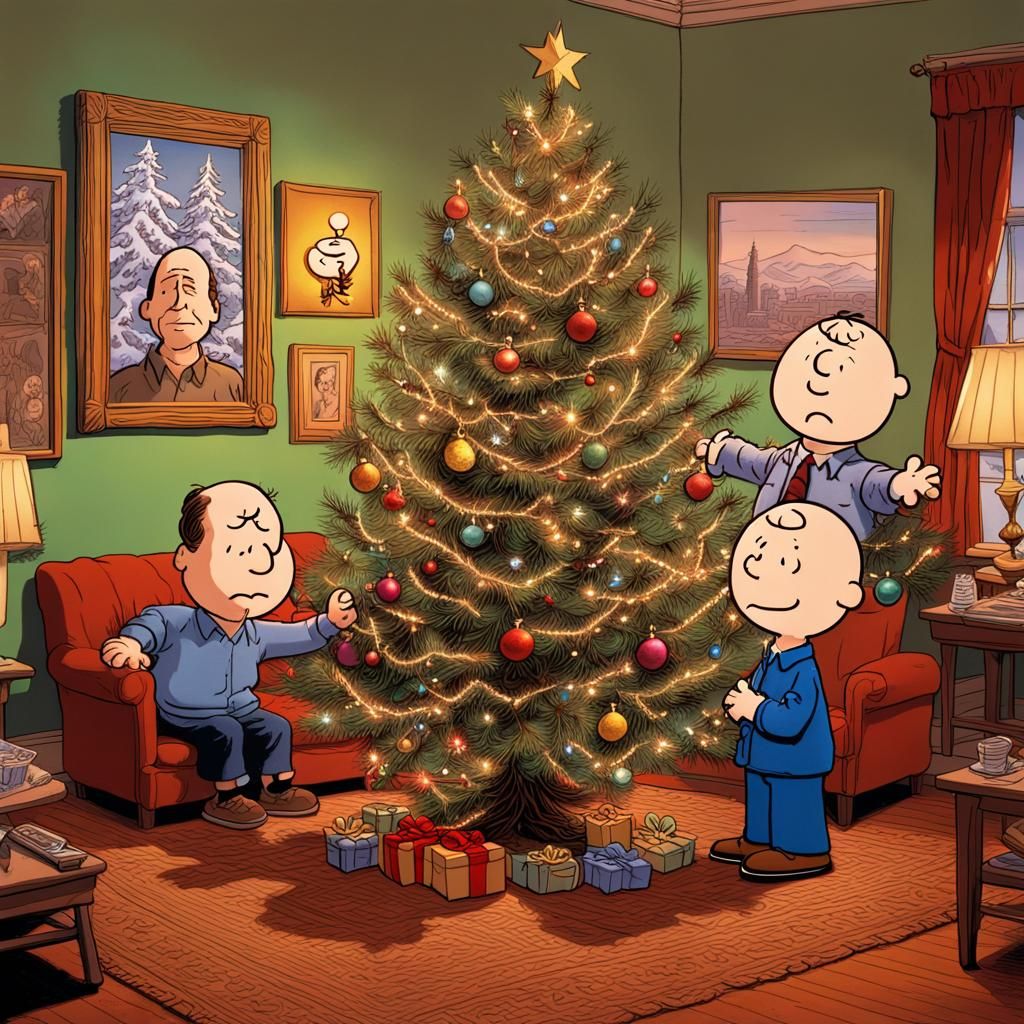 pretty nice tree for charlie!