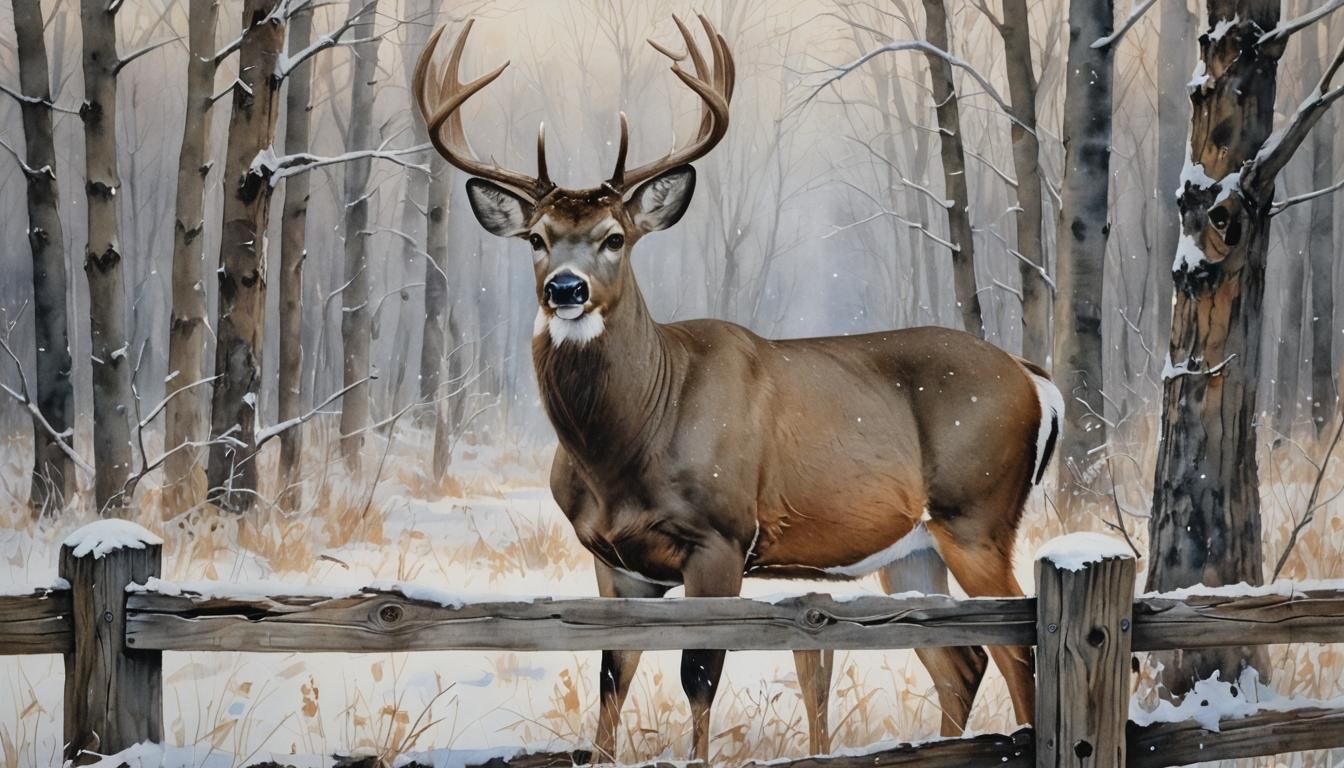 Late November buck