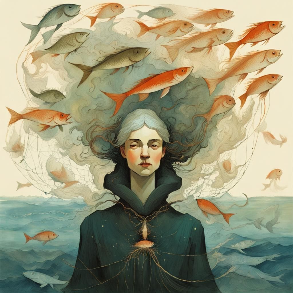 Ancient God Emerges from the Sea