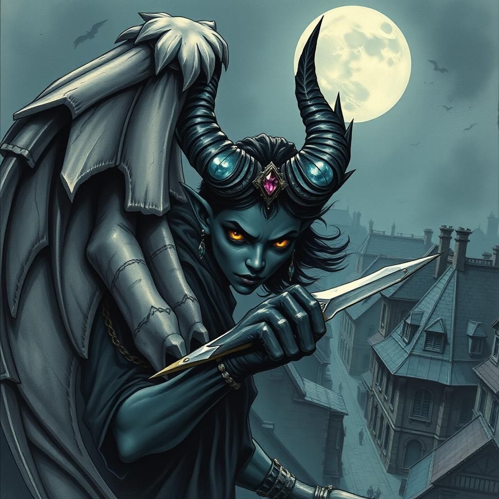 Rogue Made up Charakter DC - Entrant